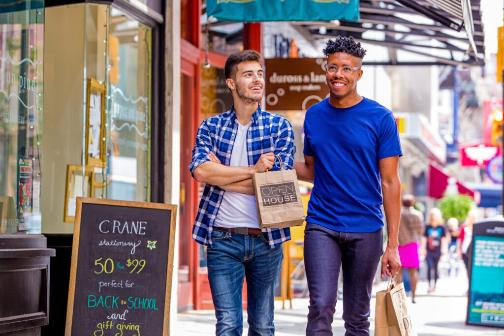 The stretch of 13th Street from Locust to Chestnut Streets is home to some of the city’s best restaurants, nightspots and gift shops—many of which stay open late to accommodate last-minute purchases. Shoppers can pick up Philly-themed baby onesies, global jewelry, Japanese home essentials, the sophisticated note cards, perfectly scented soaps and so much more.